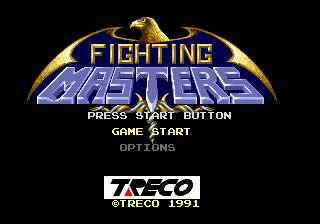 Заставка игры Fighting Masters